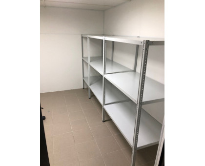 Стеллаж металлический Титан МС-500 1500х1000х500 3 полки Стеллаж металлический Титан МС-500 1500х1000х500 3 полки